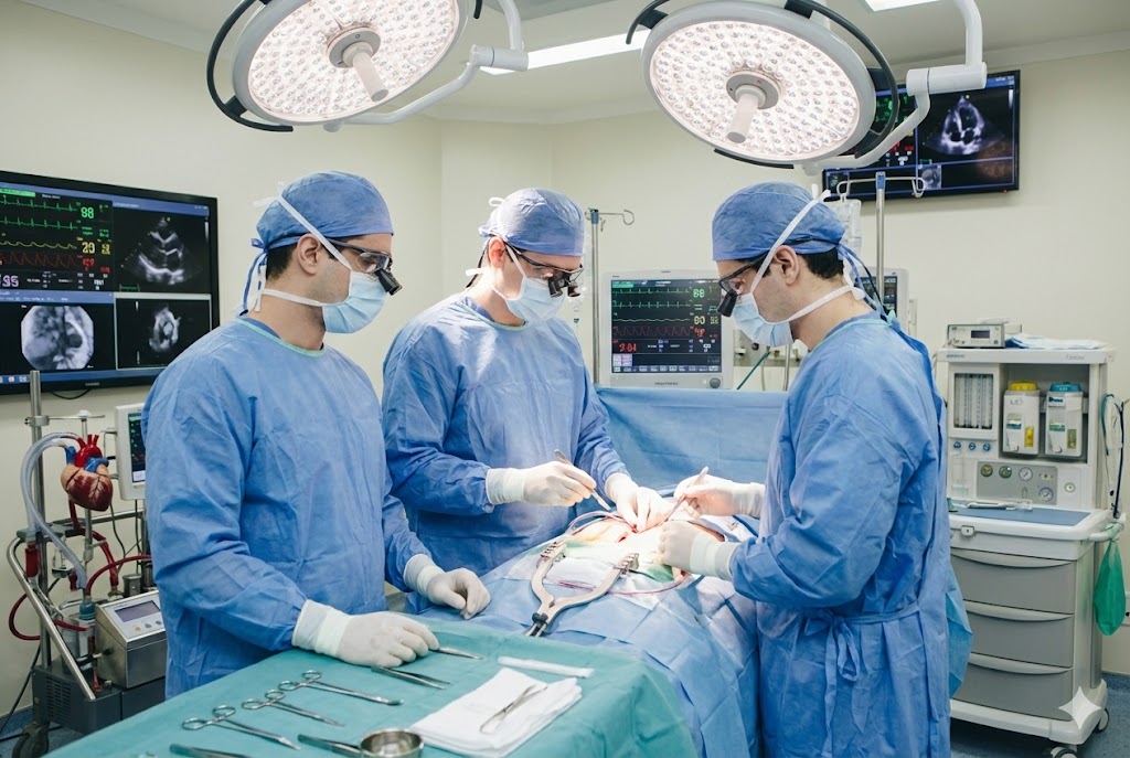 Equipe GACCE no bloco cirúrgico